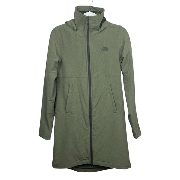 The North Face Jackets & Blazers - THE NORTH FACE Hooded Shelbe Raschel Parka Length Coat Olive Green Heather XS